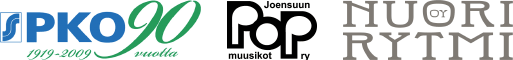 Yhteistyössä PKO, Joensuun Popmuusikot ry ja Nuori Rytmi Oy