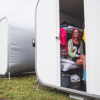 Anni Paltemaa suosittelee mobiilihotellia herkkäunisille.