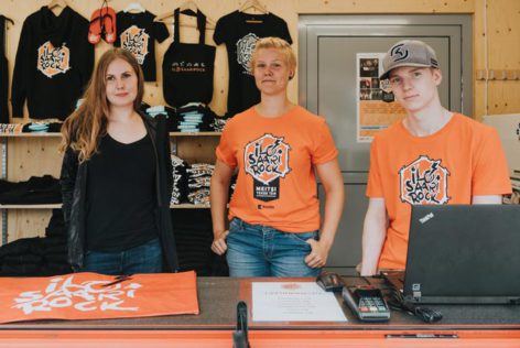 Rokkikontti valmiina palvelemaan!