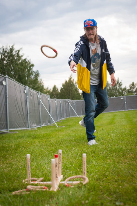 Stig renkaanheiton jännittävässä maailmassa. Tulos jäi nollaan. Kuva: Tuomas Vitikainen