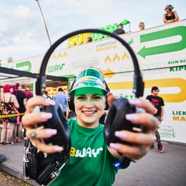 Subway Silent Disco