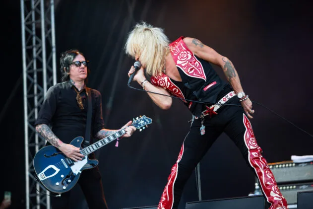Michael Monroe. Photo: Annika Sorjonen / Ilosaarirock 2025