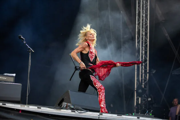 Michael Monroe. Photo: Annika Sorjonen / Ilosaarirock 2025