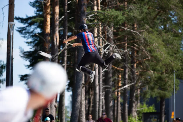 Finscooter x Ilosaarirock Best Trick. Photo: Annika Sorjonen / Ilosaarirock 2025