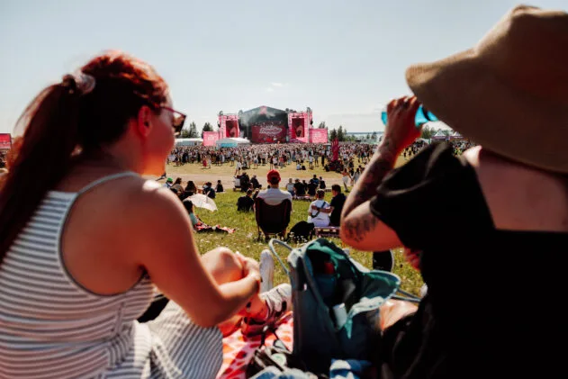 Remember to drink your water! Photo: Antti Pitkäjärvi / Ilosaarirock 2025
