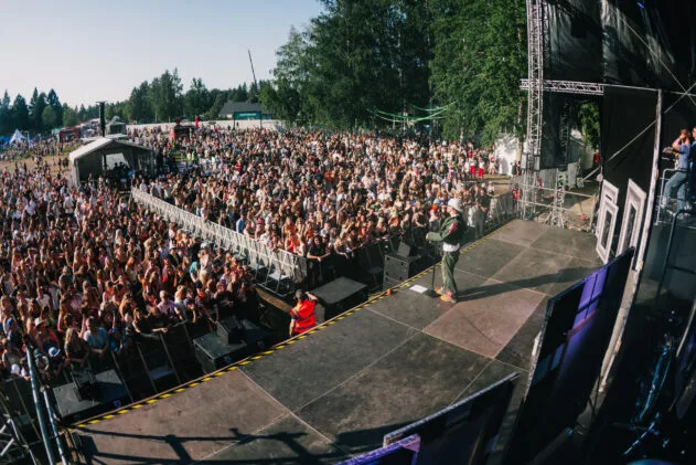 HUGO. Photo: Olli Nurminen / Ilosaarirock 2025