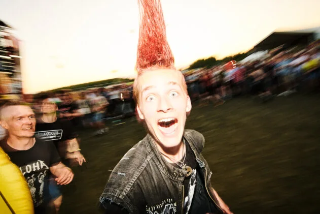 That's what the pit is all about! Photo: Arttu Kokkonen / Ilosaarirock 2025