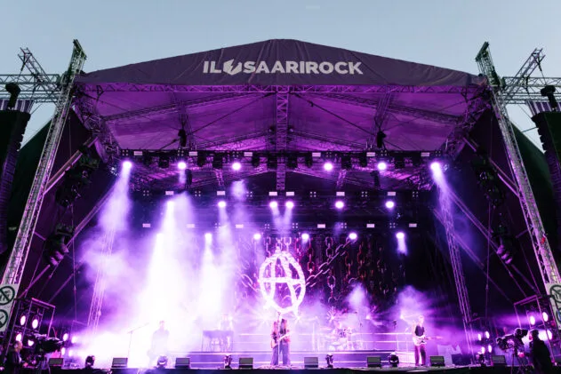 Apulanta. Photo: Karun Verma / Ilosaarirock 2025