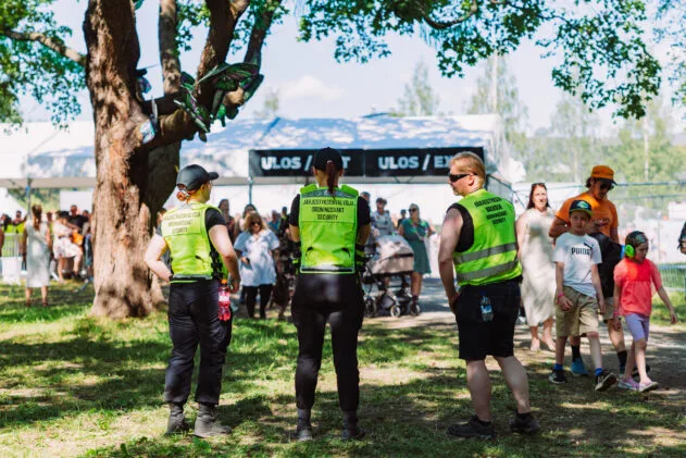 Everything's in order! Photo: Olli Nurminen / Ilosaarirock 2025