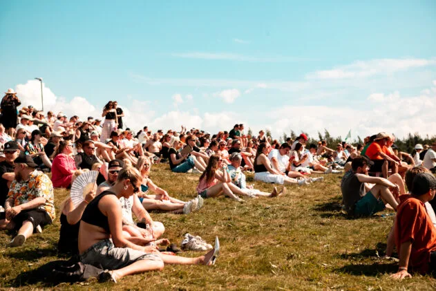 The chillest spot to watch some shows at Ilosaarirock? Photo: Jessica Ehrström / Ilosaarirock 2025