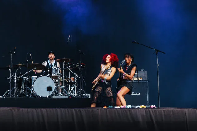 Nova Twins (UK). Photo: Roosa-Maria Kauppila / Ilosaarirock 2025