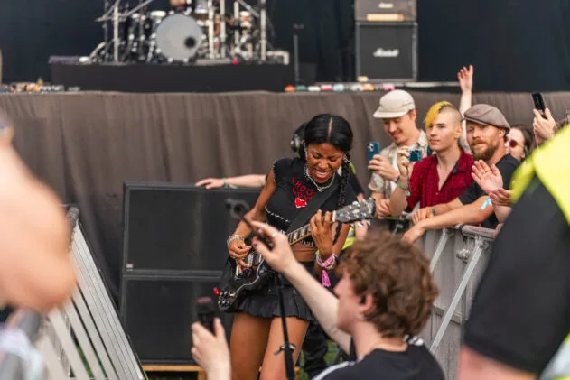 Nova Twins (UK). Photo: Eemil-Oskari Osmala / Ilosaarirock 2025