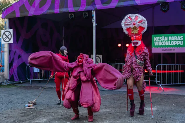 The Red Serenade. Photo: Eemil-Oskari Osmala / Ilosaarirock 2025