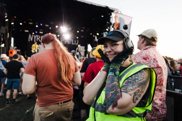 Happy and secure. Photo: Minna Karhunen / Ilosaarirock 2025