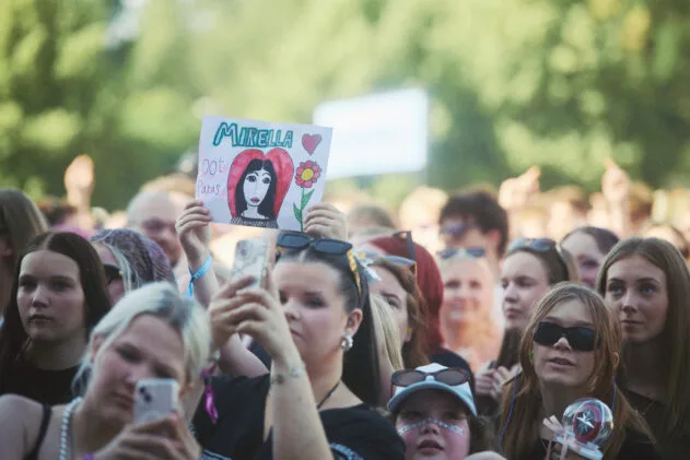 Mirellan fanit <3 Kuva: Arttu Kokkonen