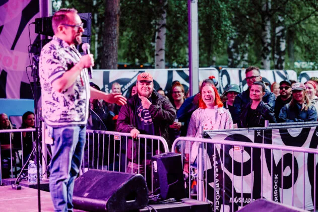 Ilosaari Stand Up. Kuva: Antti Pitkäjärvi