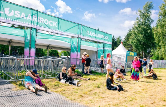 Gates are almost open! Photographer: Roosa-Maria Kauppila