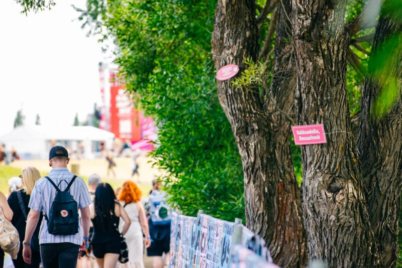 Ilosaarirockin festivaalialue. Kuva: Roosa-Maria Kauppila