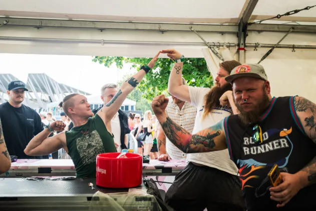 Staffilla fiilis katossa! Kuva: Minna Karhunen